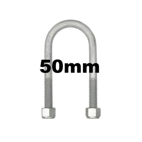 U Bolts (Round) 50mm x 1/2"